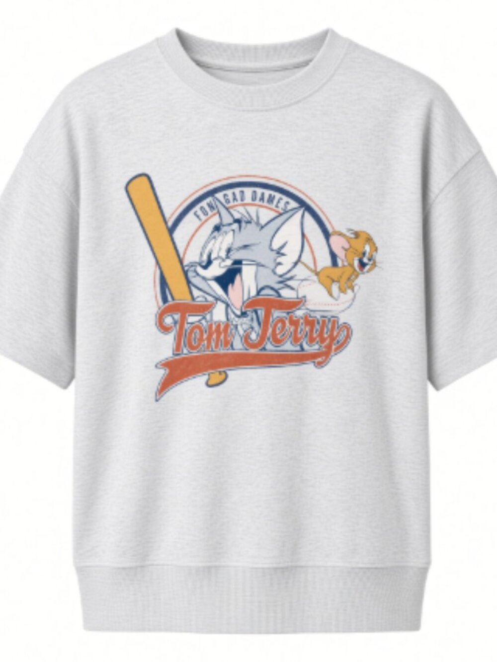 NEW GU Kid's Tom And Jerry  Fun And Games Graphic 13Y  T-Shirt